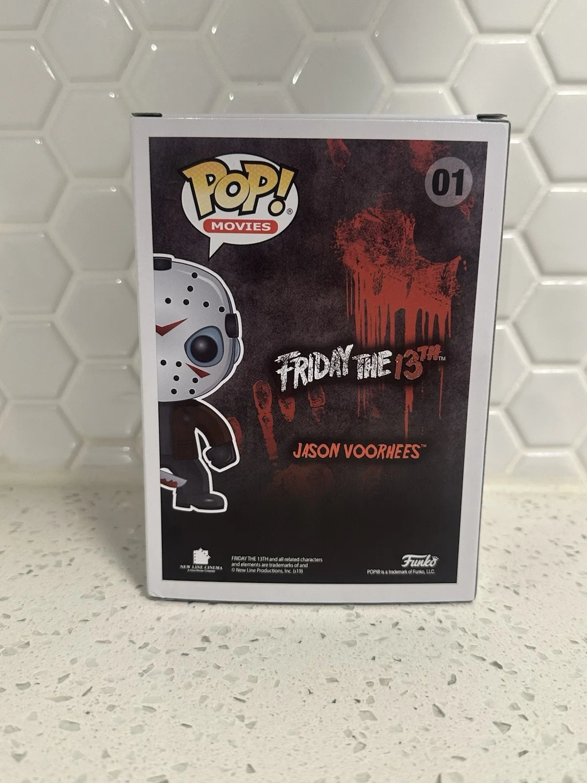 Ari Lehman — Ari Lehman Signed Jason Vorhees Funko Pop #01 Jason Never Dies Inscription - JSA, image 3