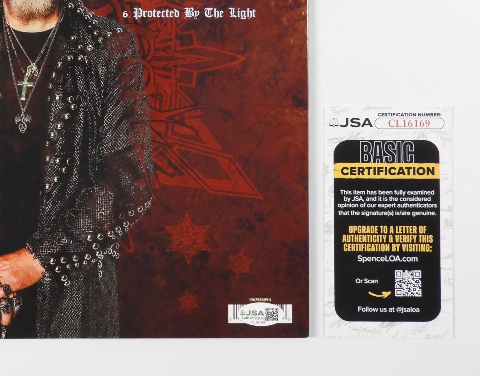 Rob Halford JSA Signed Autograph Album Record Vinyl Celestial, image 3