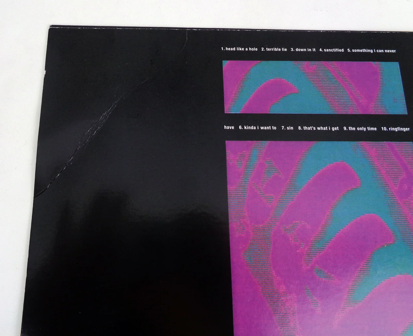 Trent Reznor — Trent Reznor Nine Inch Nails Signed Pretty Hate Machine Vinyl Record PSA/DNA COA, изображение 3