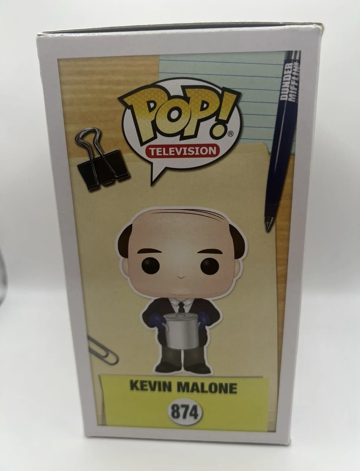 Brian Baumgartner signed Kevin Malone The Office Funko #874 w/ JSA COA, image 5