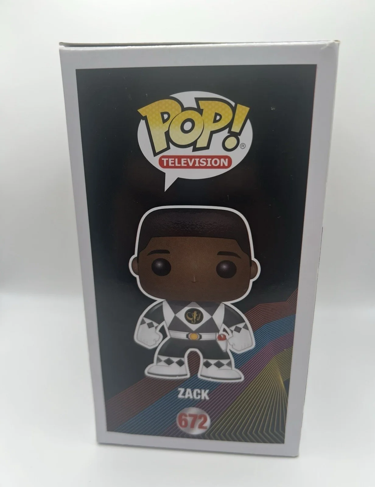 Walter E. Jones Signed Zack Funko #672 w/ “It’s Morphin Time!” Inscrip JSA COA, image 5
