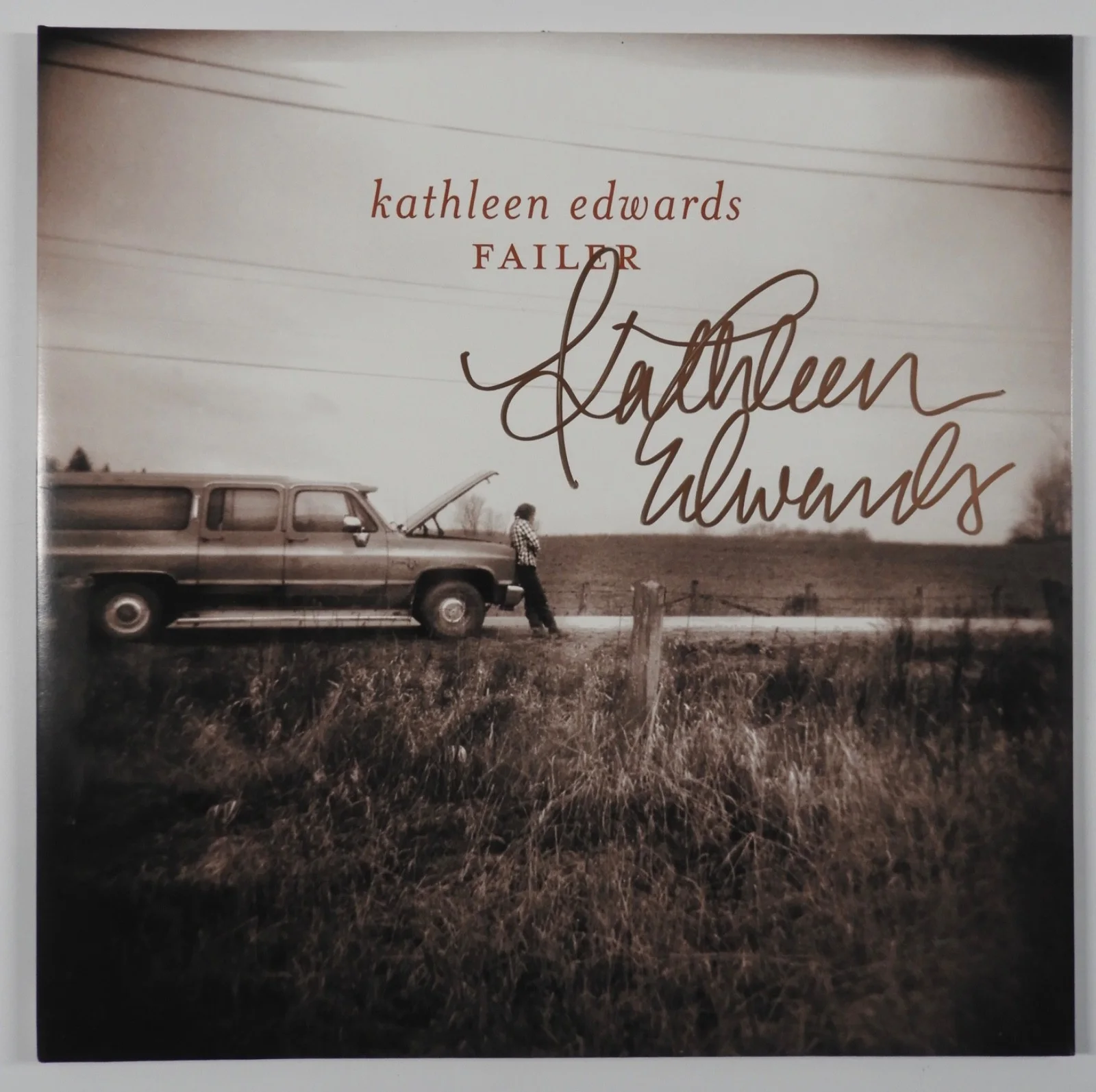Kathleen Edwards JSA Signed Autograph Album Record Vinyl Failer, image 2
