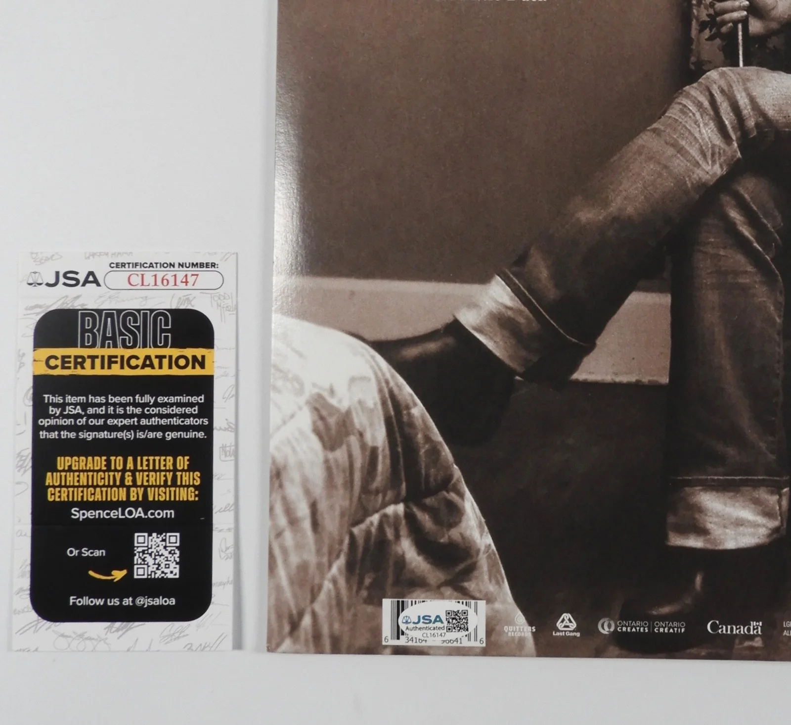 Kathleen Edwards JSA Signed Autograph Album Record Vinyl Failer, image 4