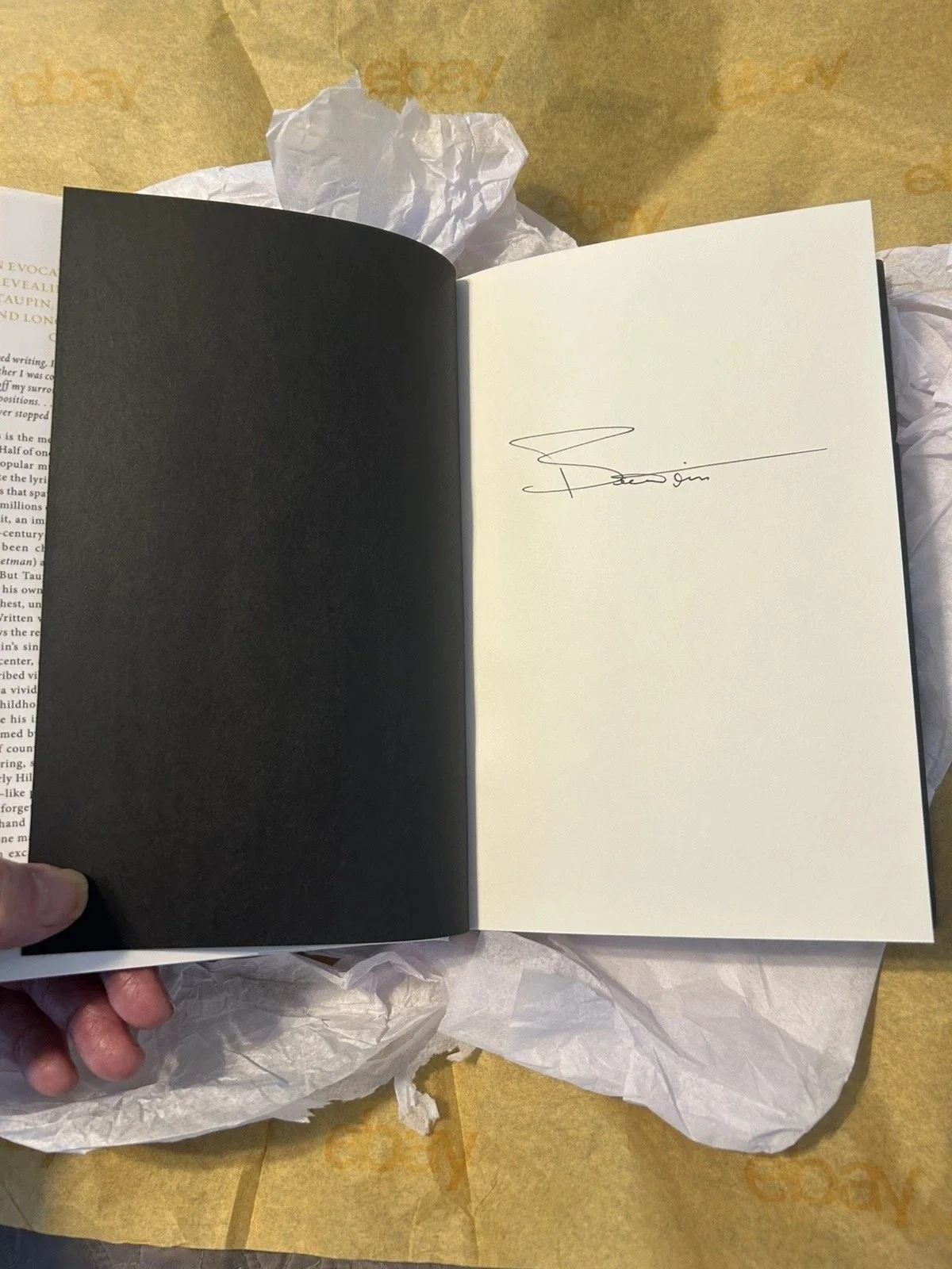MINT! “SCATTERSHOT” BOOK SIGNED BY ELTON JOHN’S SONGWRITER BERNIE TAUPIN!, изображение 2