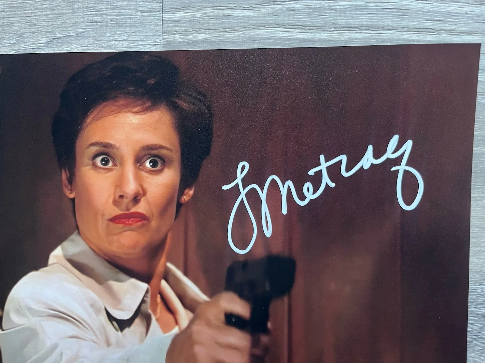 Laurie Metcalf — Laurie Metcalf Signed Scream 8x10 Photo Beckett COA Ghostface Mrs. Loomis, image 3