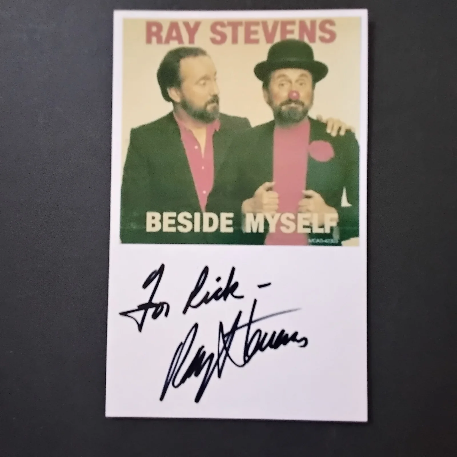 Ray Stevens SIGNED Photo 70s Singer Songwriter Everything Beautiful Misty HOF, изображение 5