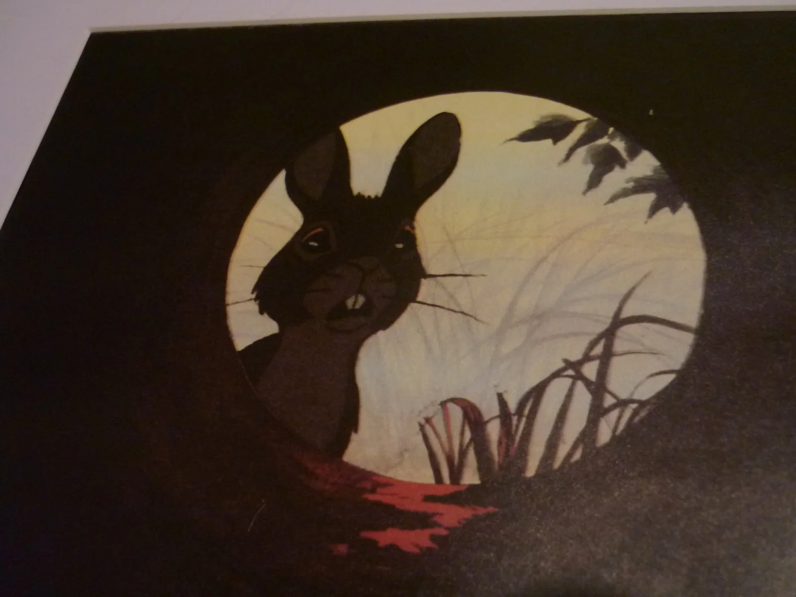 Watership Down framed a4 Richard Adams 1978 Movie scenes mouth of drain, изображение 2