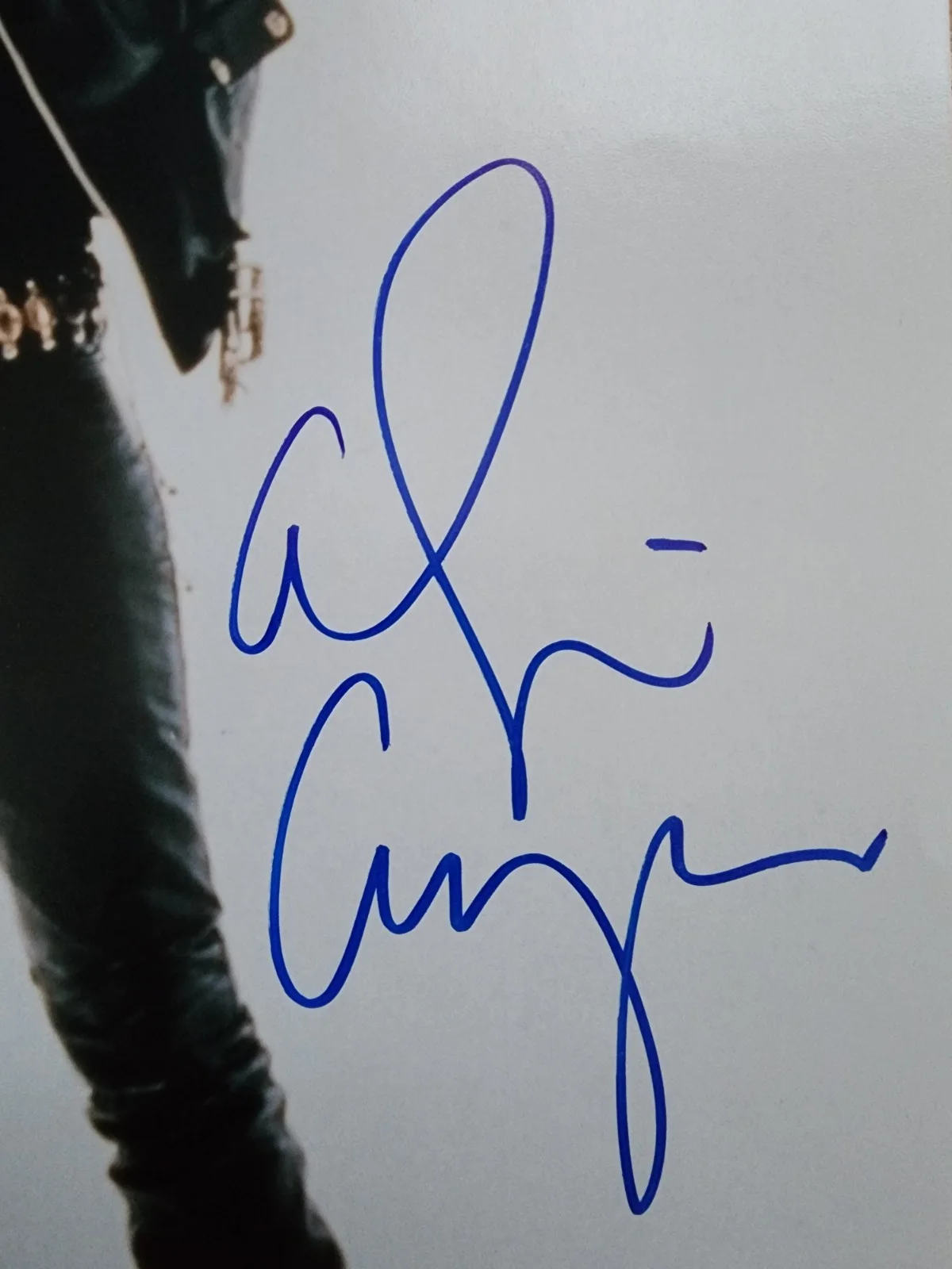 Alice Cooper Signed 11 X 14 Photo JSA Authentication, image 2