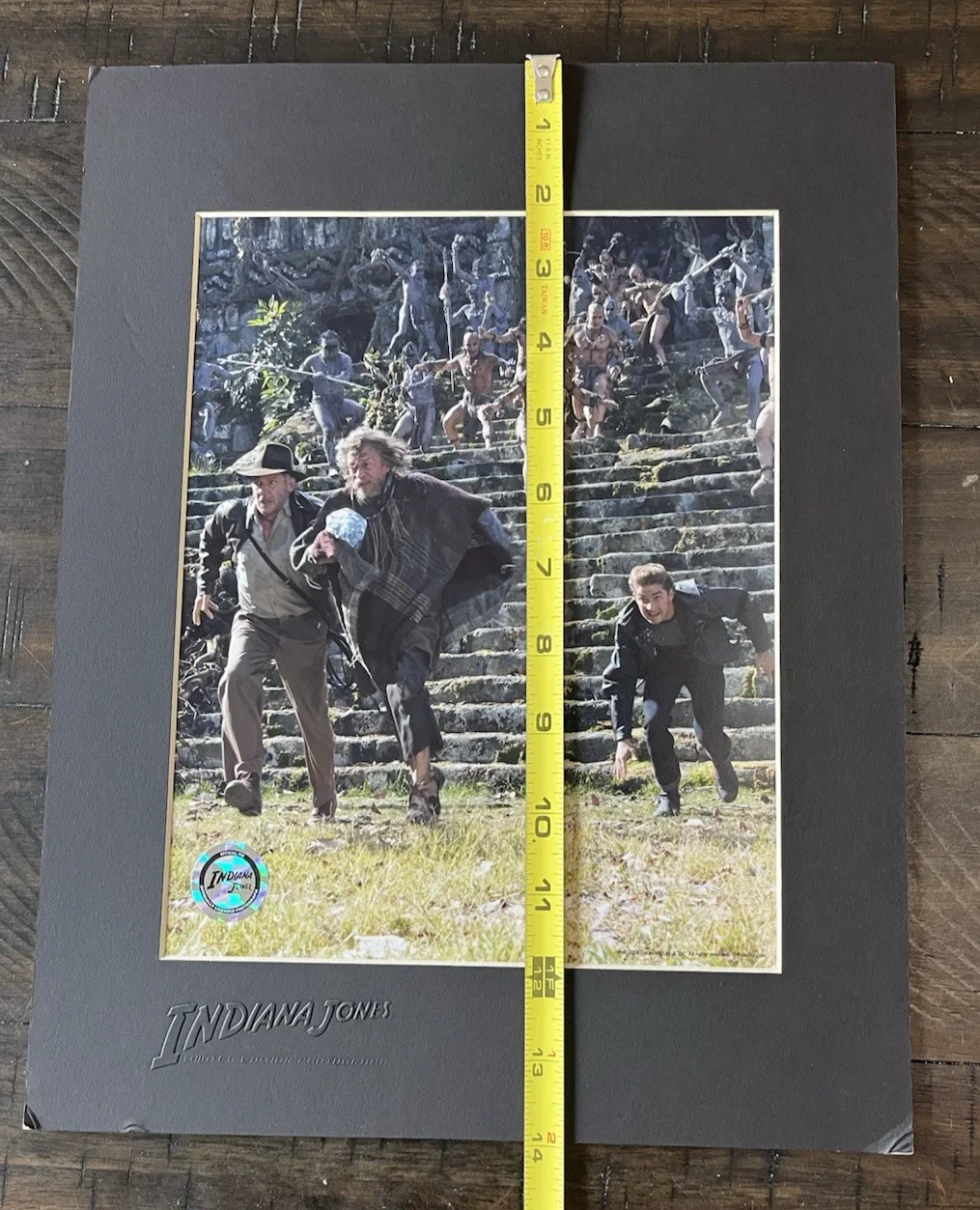 Indiana Jones Photo Movie Scene Official Pix Harrison Ford Matted Photograph, изображение 5