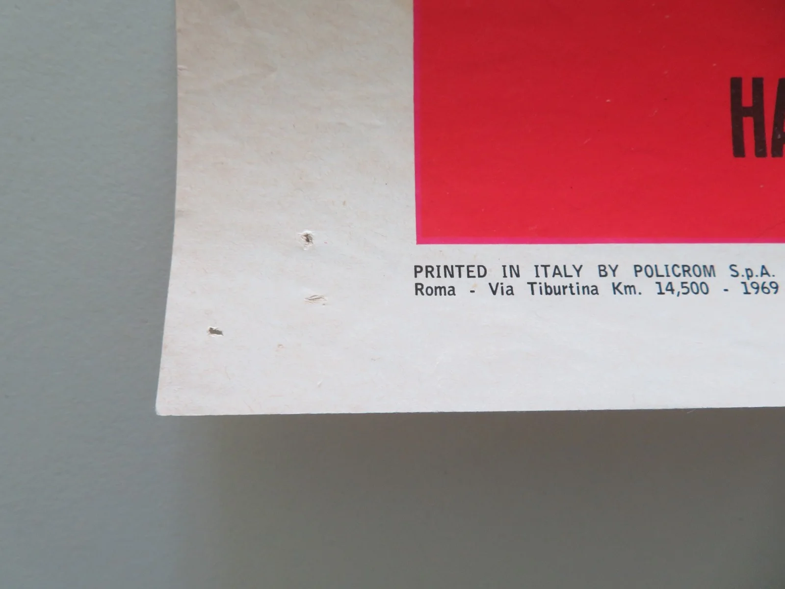 HOUSE OF 1,000 DOLLS ITALIAN LOCANDINA POSTER VINCENT PRICE MARTHA HYER 1969, изображение 5