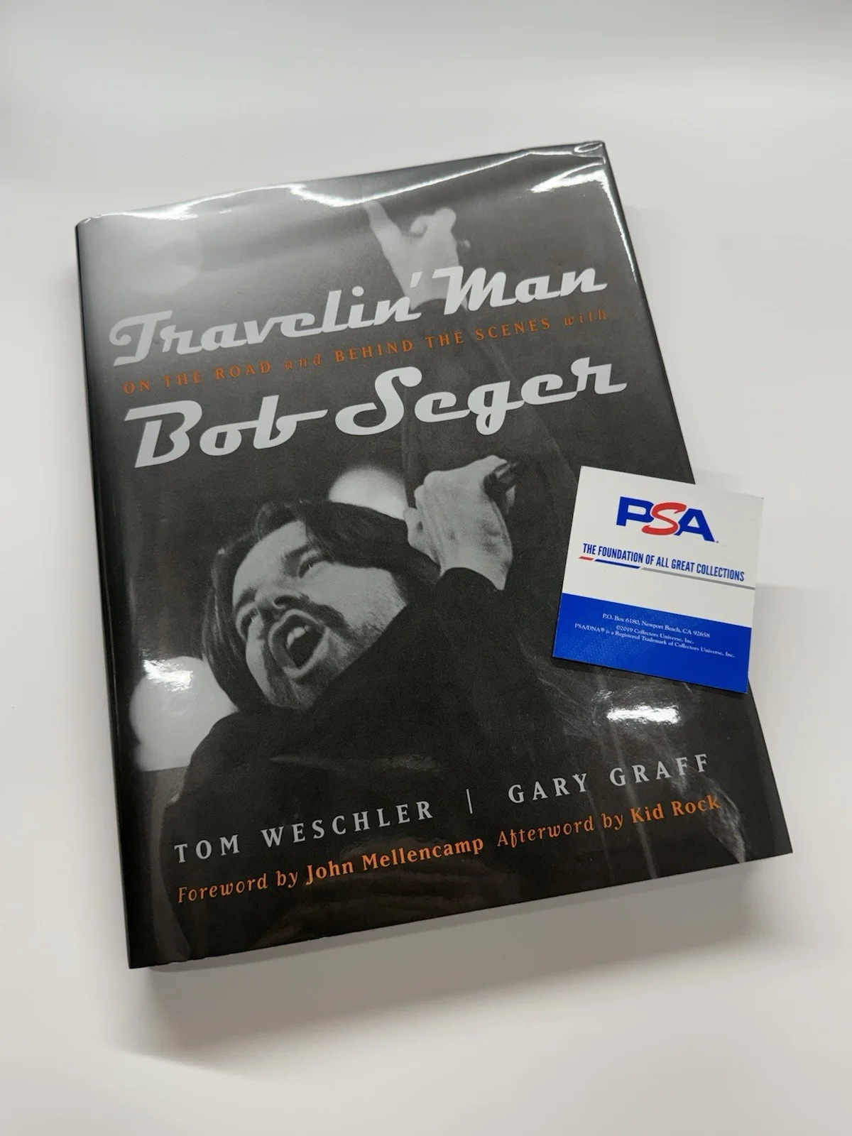🏜️ BOB SEGER 🏜️ Signed Autographed Book Inscribed PSA DNA COA RARE, image 2