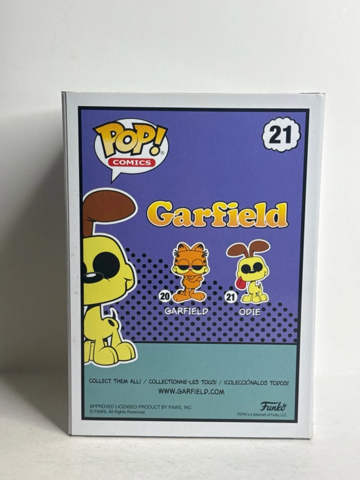 Gregg Berger — Gregg Berger Signed Garfield Odie Funko #21 JSA FF68305, изображение 3