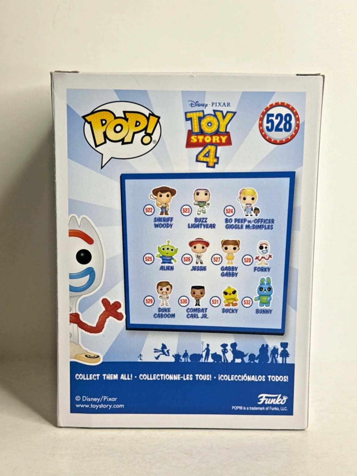 Tony Hale — Tony Hale Signed Toy Story 4 Forky Funko #528 BAS S63354, image 3