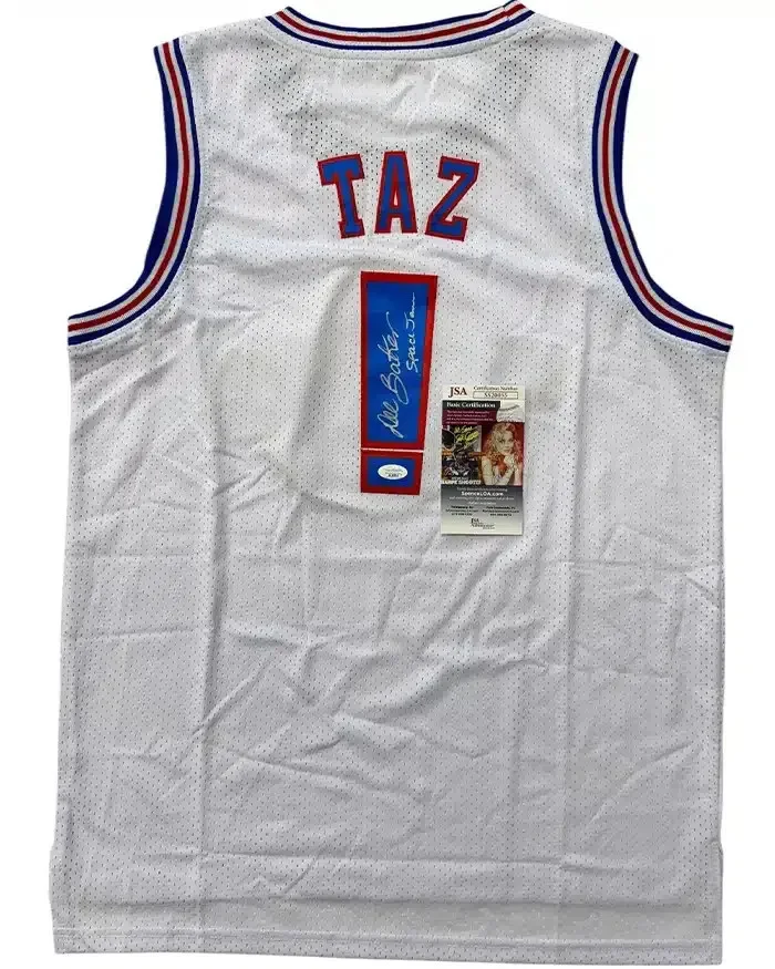 Dee Bradley Baker — Dee Bradley Baker signed Jersey Tune Squad Taz Space Jam JSA Authentication, image 2