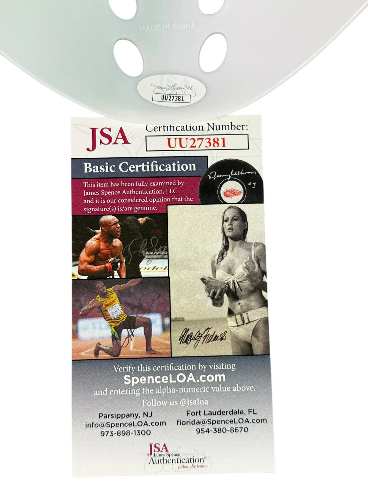 Ted White — Ted White signed Hockey Mask Jason Voorhees Friday the 13th Part 4 JSA, изображение 2
