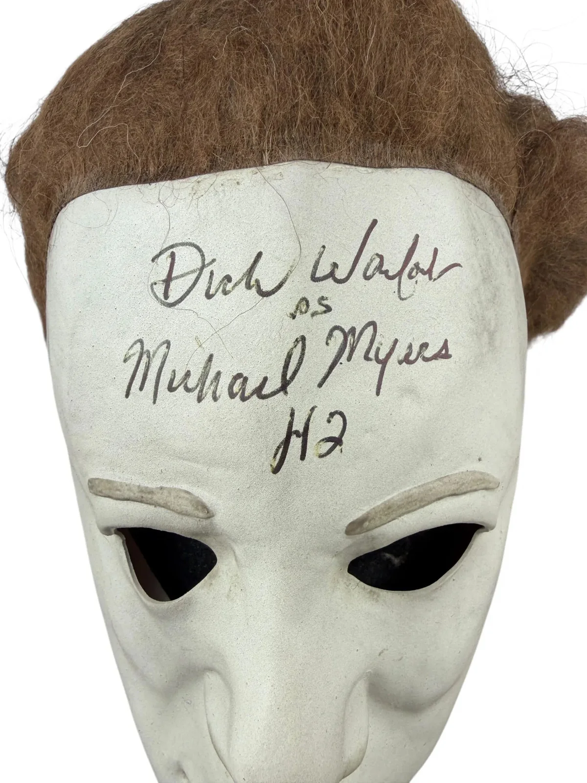 Dick Warlock — Dick Warlock signed Mask Michael Myers Halloween 2 JSA Authentication, image 2