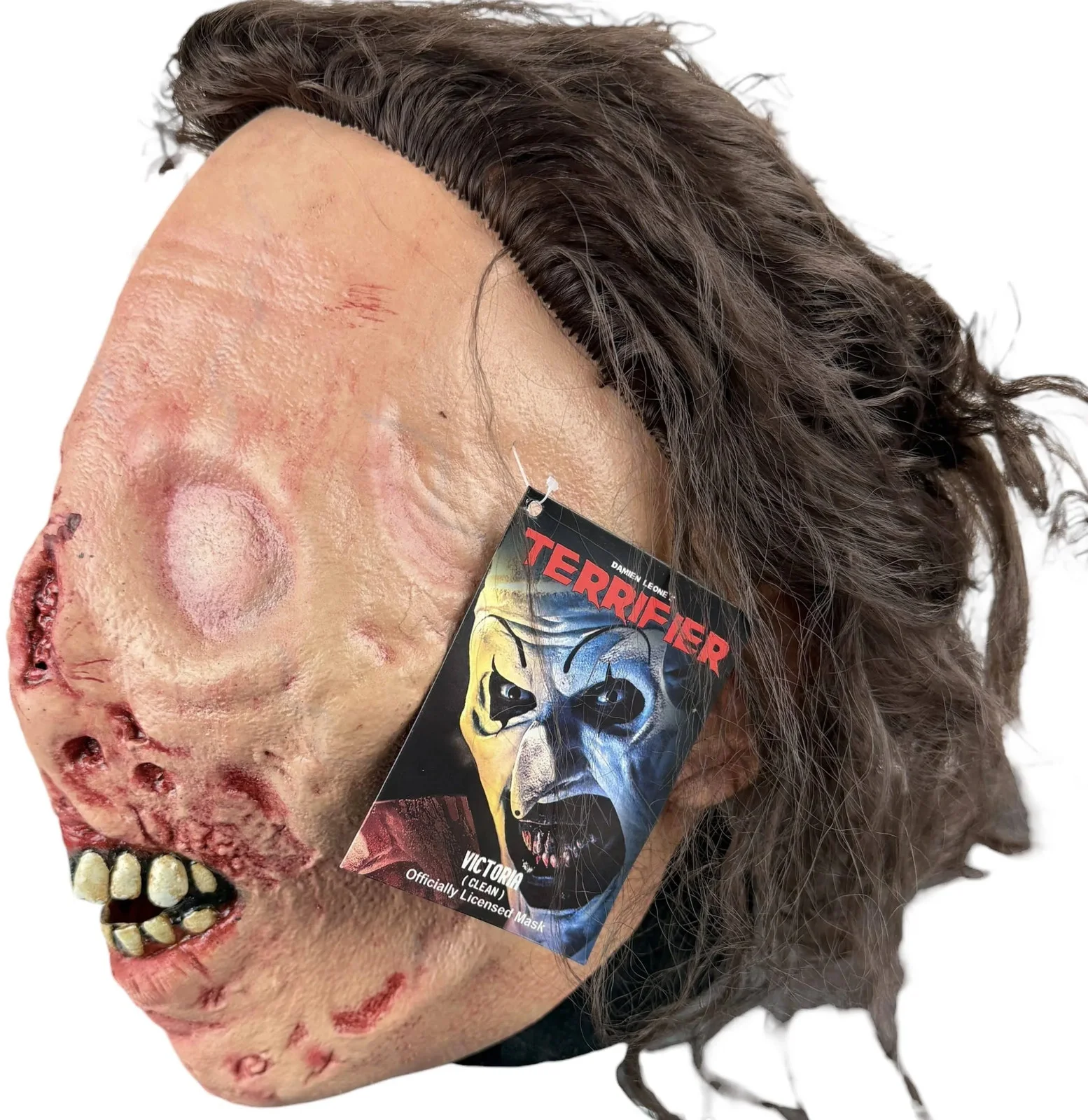 Samantha Scaffidi — Samantha Scaffidi signed Mask Victoria Heyes Terrifier 3 JSA Authentication, image 5