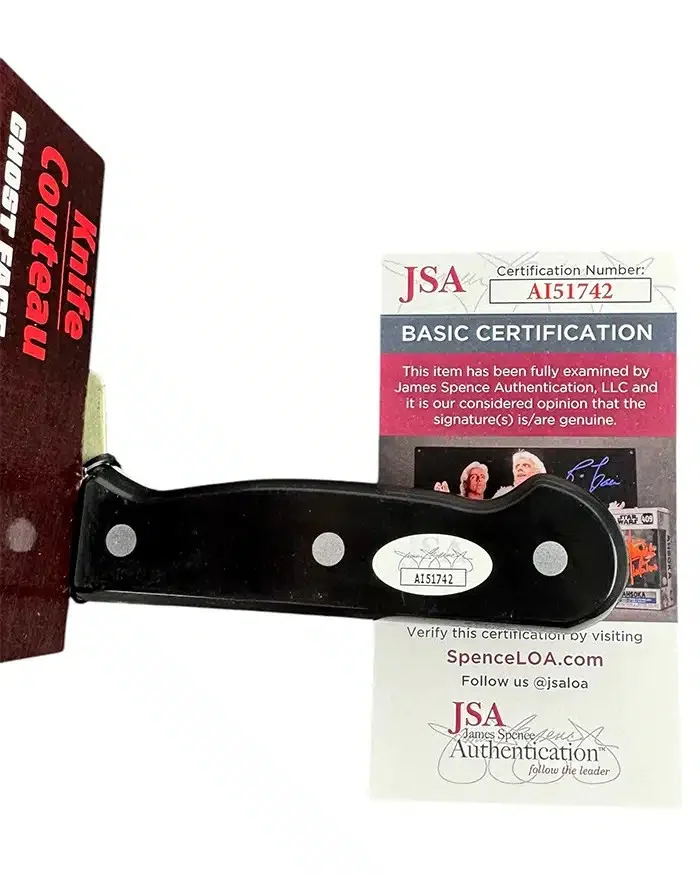 Kurt Bryant — Kurt Bryant signed Knife Ghostface Scream 2 JSA Authentication, изображение 2