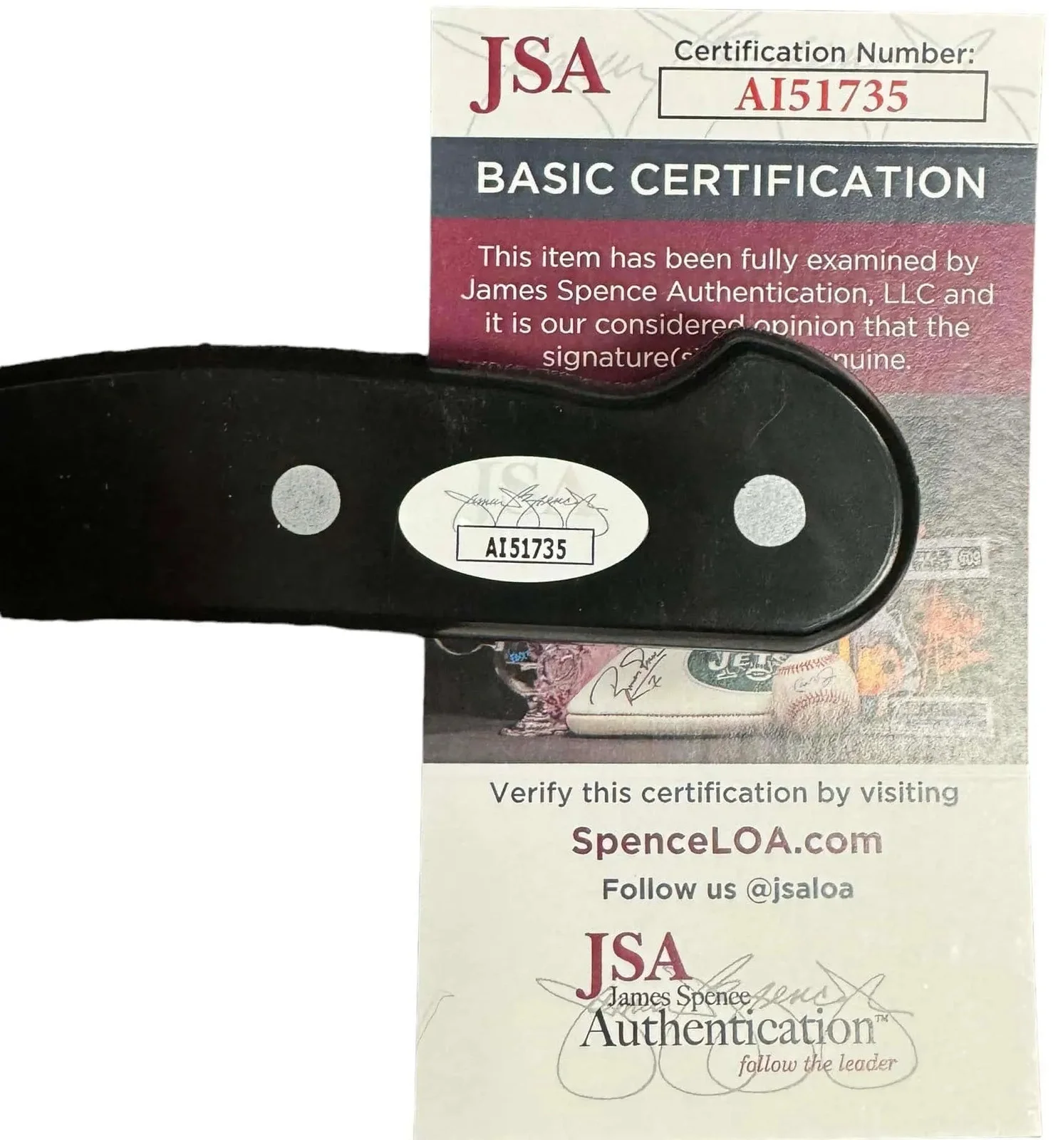 Kurt Bryant — Kurt Bryant signed Knife Ghostface Scream 2 JSA Authentication, изображение 3