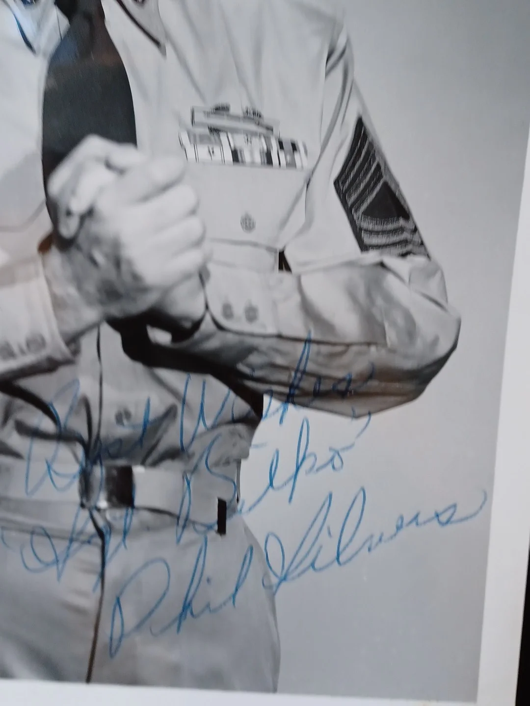 50's American Actor Phil Silvers Autographed Photo Sergeant Bilko RRP 446, изображение 2