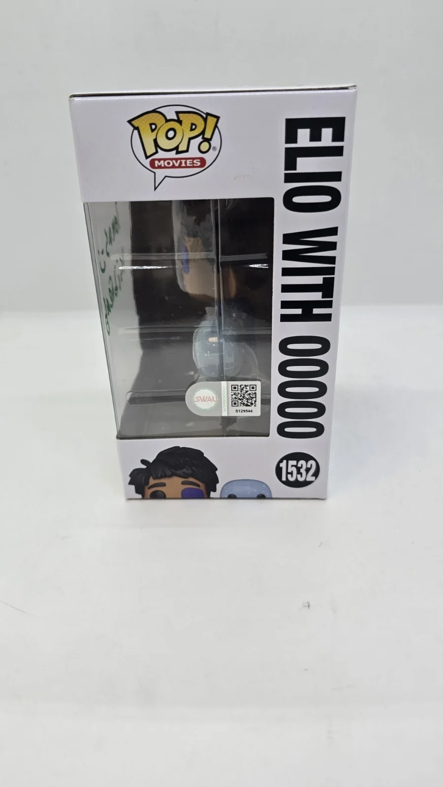 yonas kibreab — Yonas Kibreab SIGNED Elio With Ooooo FUNKO POP #1532 SWAU #2, image 2