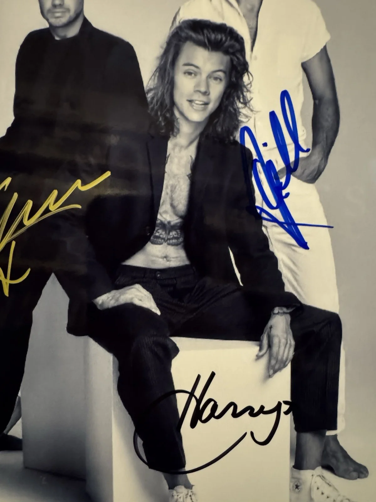 One Direction autographed photo 8 x 10 w/COA signed RIP Liam Payne Harry Styles, image 3