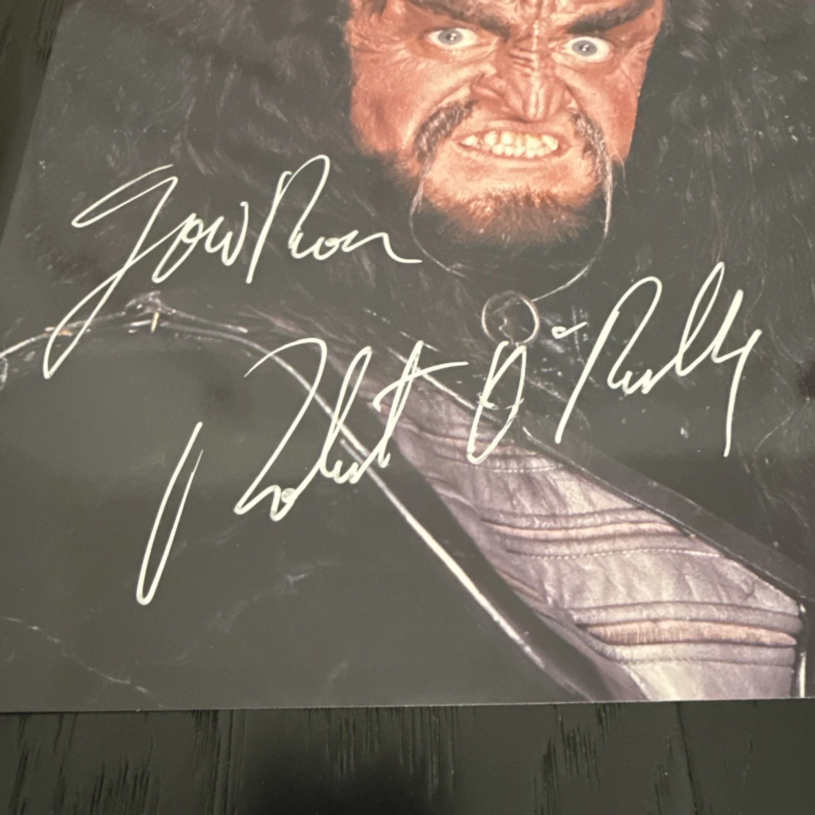 Robert o'Reilly — Robert O'Reilly SIGNED 8x10 Photo TV Movie Actor GOWRON Star Trek Deep Space 9, изображение 2