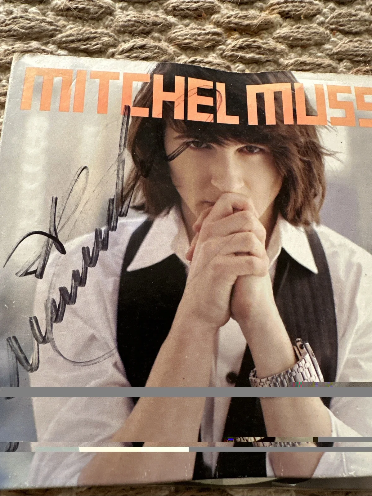 *MITCHEL MUSSO*SIGNED*AUTOGRAPHED*CD + Concert Ticket, image 2