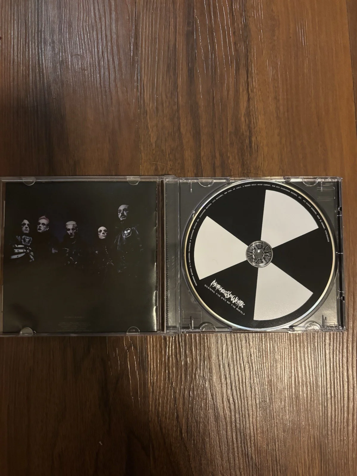 Motionless In White Signed Autographed CD Scoring the End of the World, image 3
