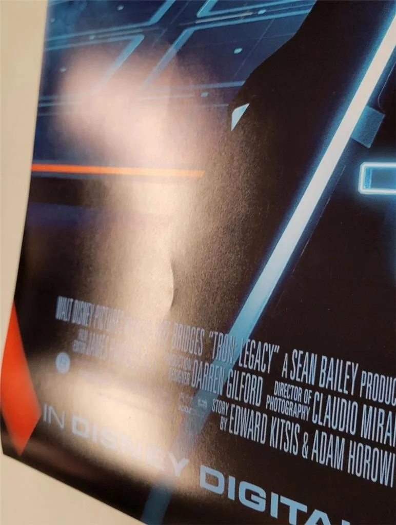 Joseph Kosinski — Joseph Kosinski signed Tron Legacy 24x36 Photo Movie Poster autograph (A) ~ JSA, изображение 5