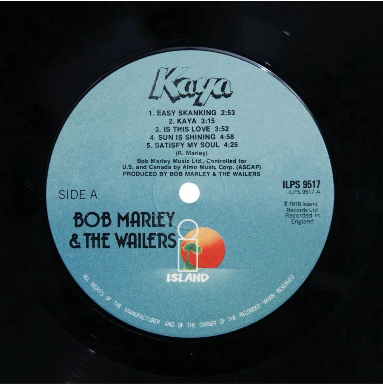 Bob Marley Signed Kaya Album Autograph Rare Reggae Legend Collectible, изображение 4