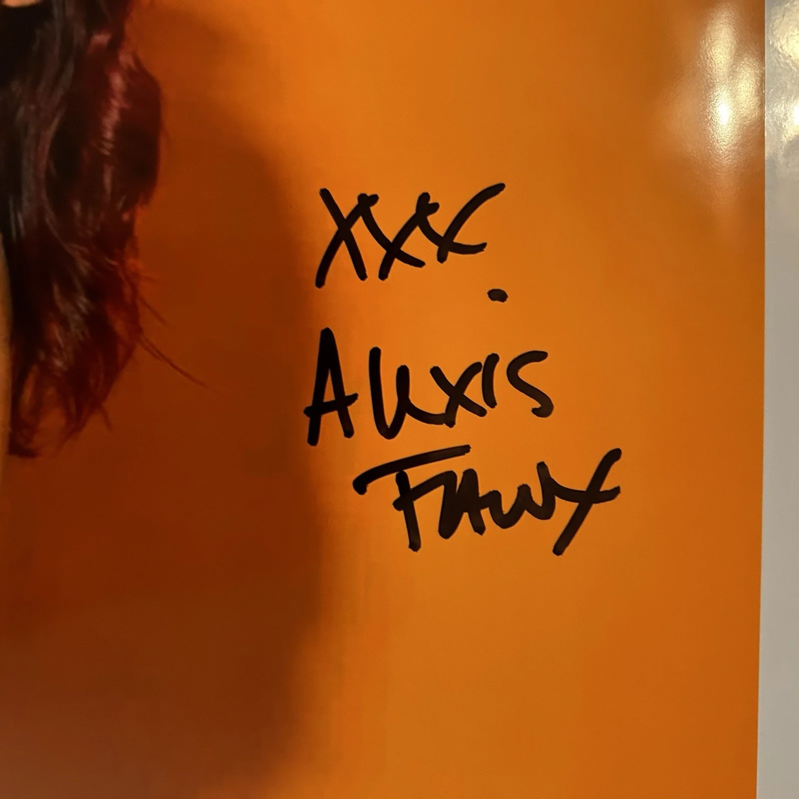 Alexis Fawx — Adult Star Alexis Fawx Signed 8x10 Proof Pic Autograph AVN 2026, изображение 2