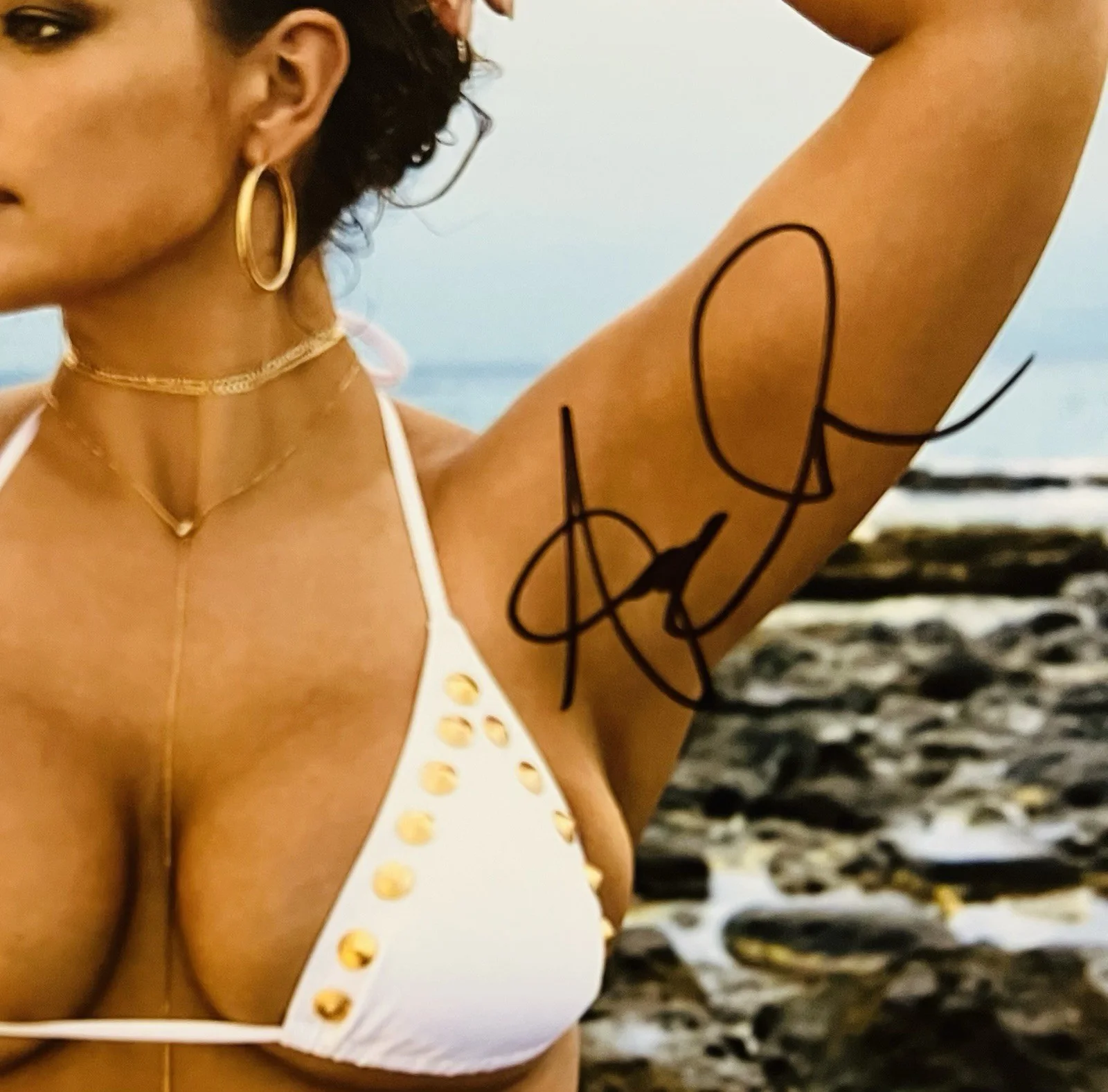 Ashley Graham Autographed Signed 8x10 Photo Beckett BAS Sports Illustrated Model, изображение 2