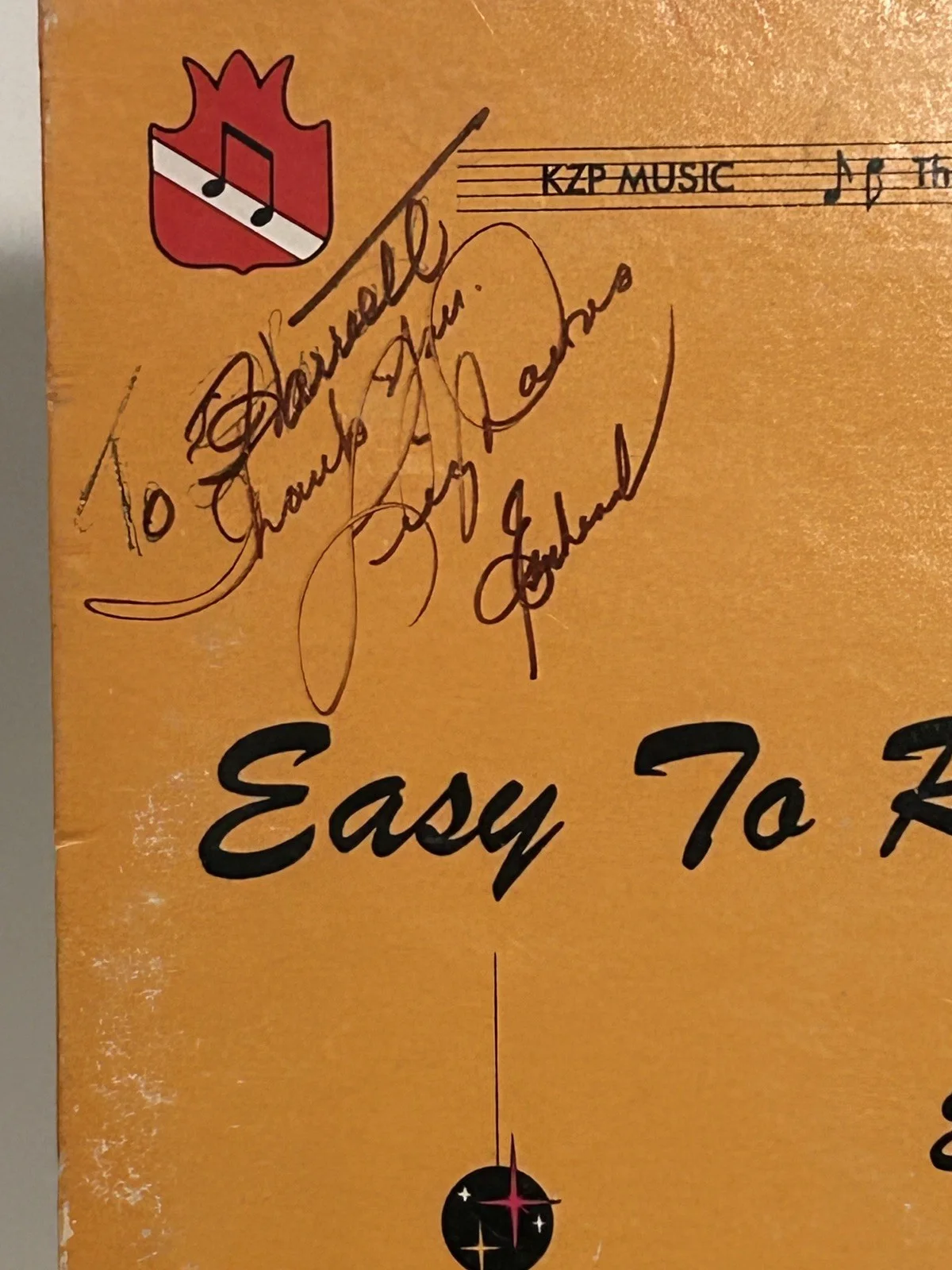 Rare Jazz Generation Dixieland Record Autographed, image 2