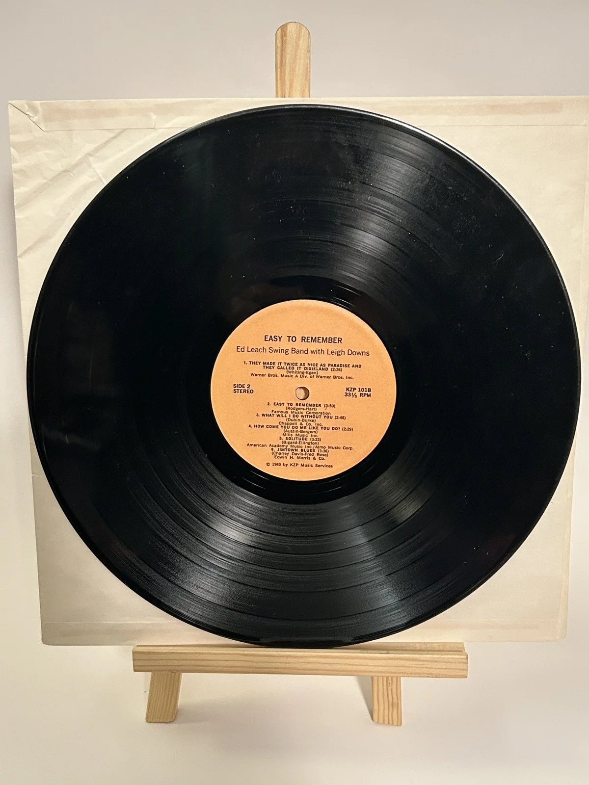 Rare Jazz Generation Dixieland Record Autographed, image 4