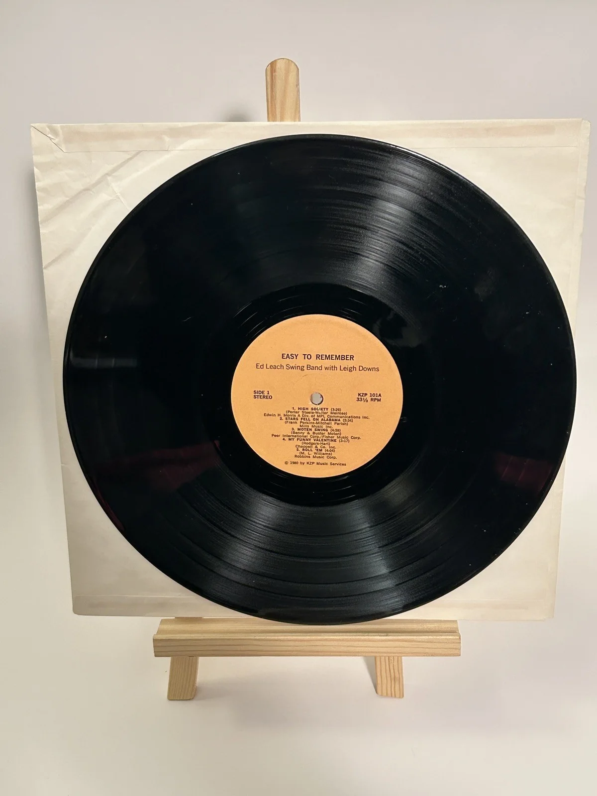 Rare Jazz Generation Dixieland Record Autographed, image 5