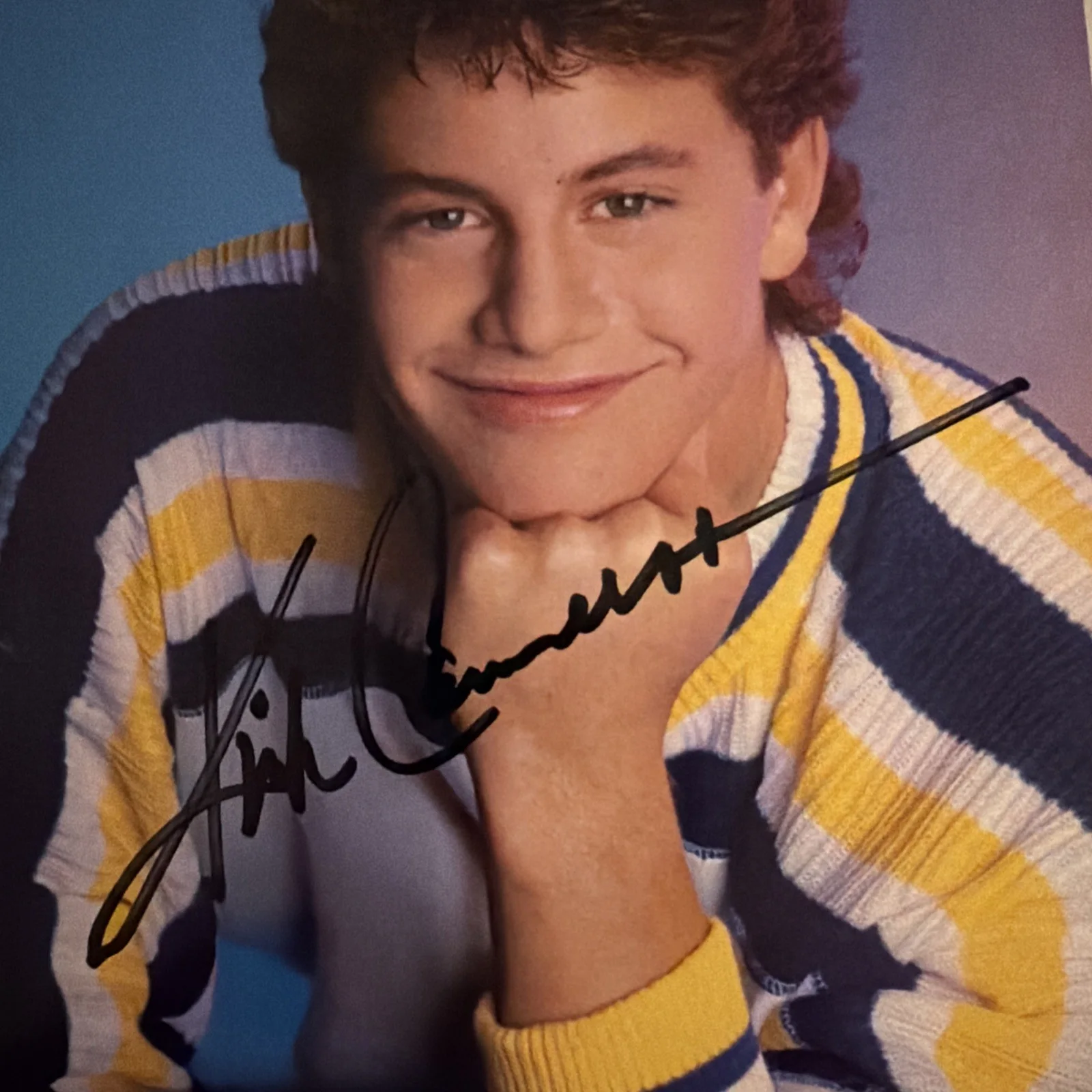 Kirk Cameron Signed 5x7 Color Photo Autograph – Growing Pains, изображение 2