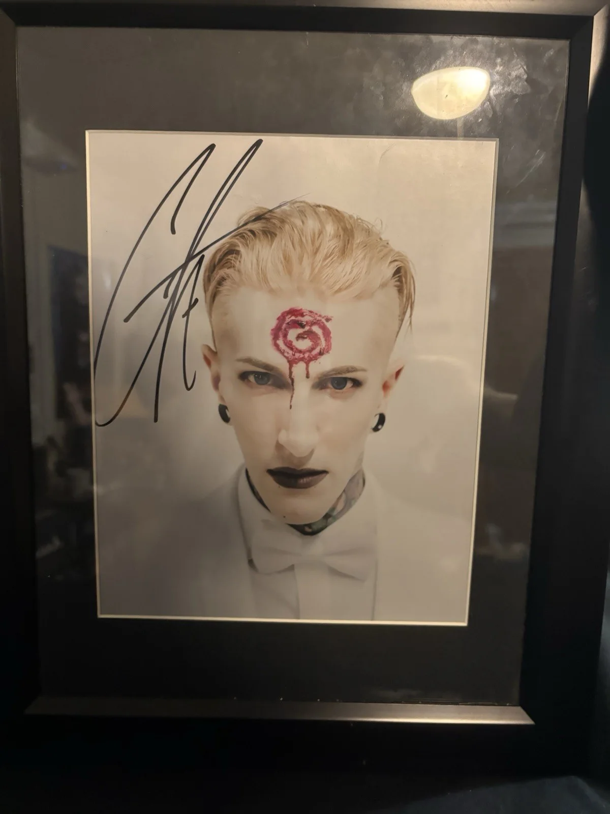 Motionless In White Autograph - Thoughts & Prayers Music Video Signed Photo, image 2