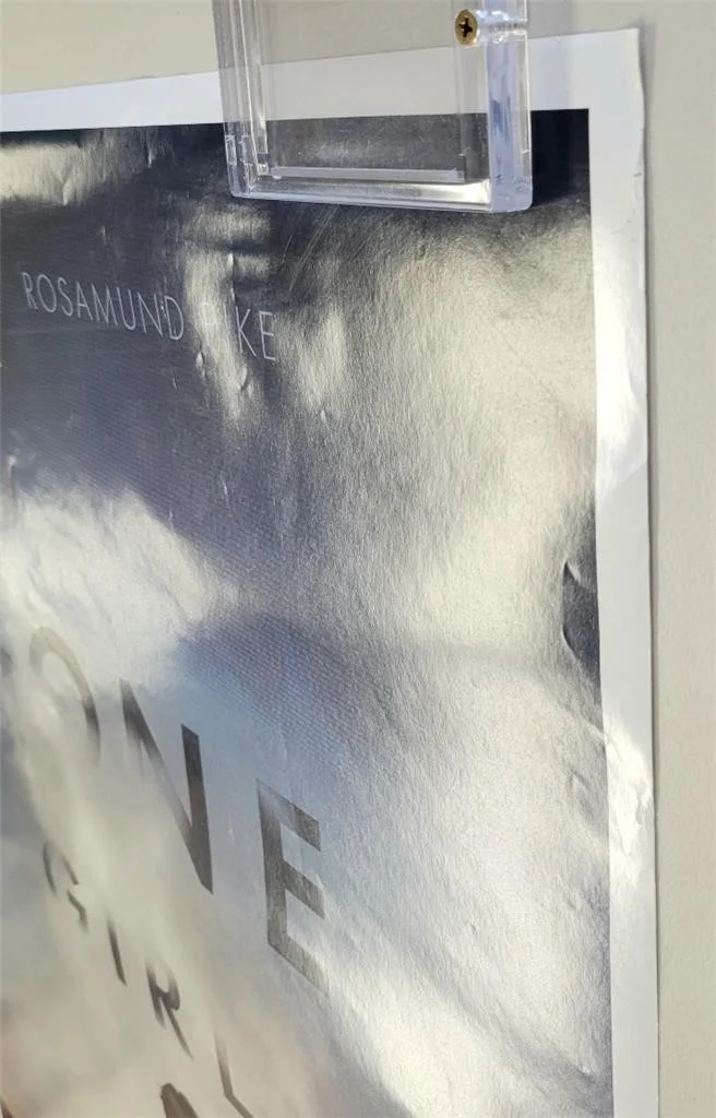 Osgood Perkins — David Fincher signed Gone Girl 27x40 Full Movie Poster autograph ~ Beckett BAS, изображение 3