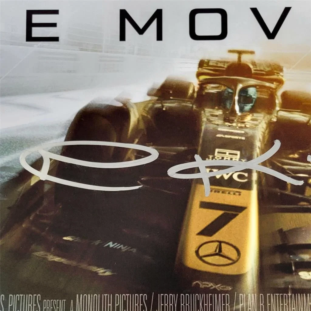 Joseph Kosinski — Joseph Kosinski signed F1: The Movie 24x36 Photo Poster autograph (A) ~ JSA, изображение 2