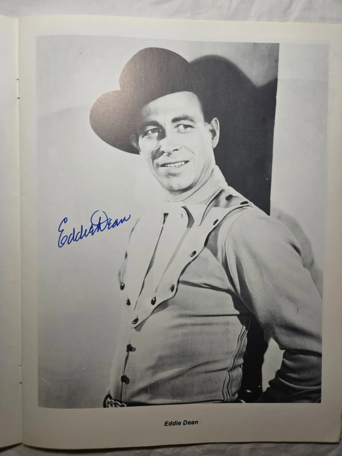 1985 Western Film Fair 13x signed Souvenier Book Lash LaRue and more, изображение 3