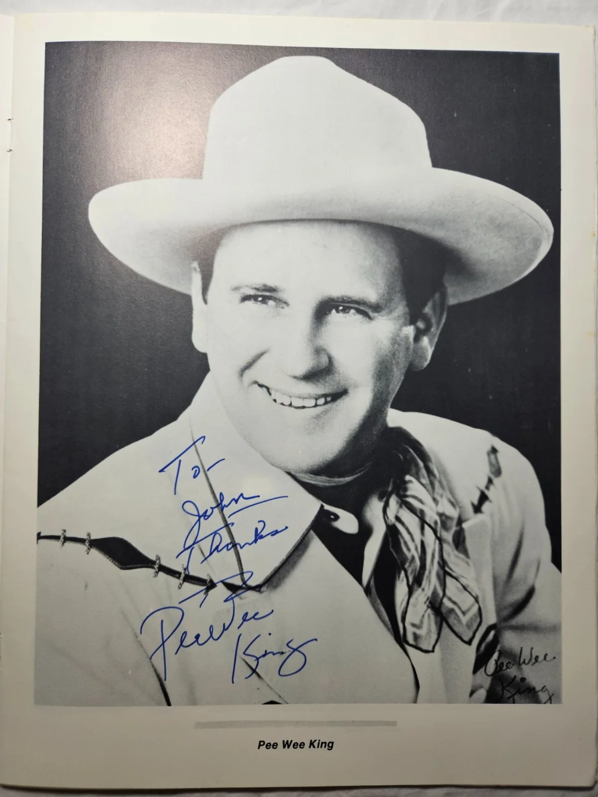 1985 Western Film Fair 13x signed Souvenier Book Lash LaRue and more, изображение 5