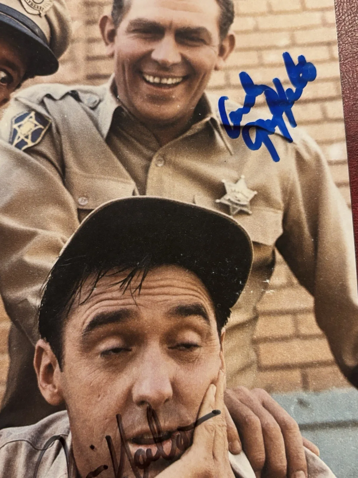 Andy Griffith, Jim Nabors — Signed Andy Griffith And Jim Nabors 8x10, image 2