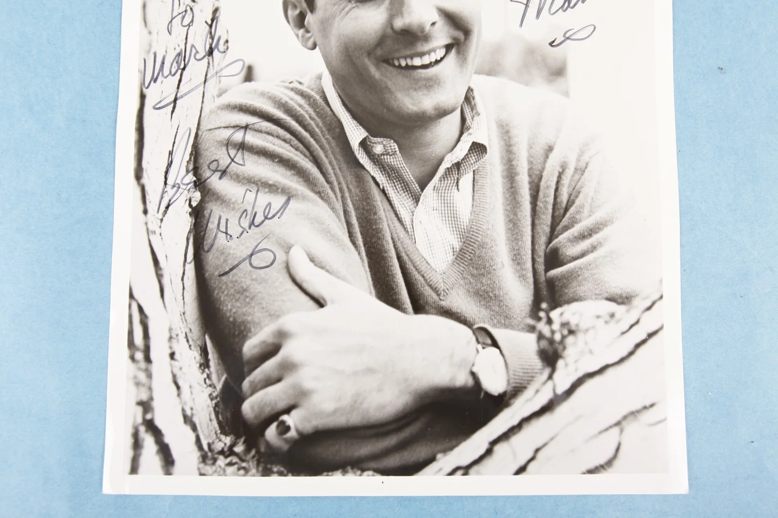 ORIGINAL HENRY MANCINI SIGNED AUTOGRAPHED 8 X 10 EARLY BLACK & WHITE PHOTOGRAPH, изображение 3