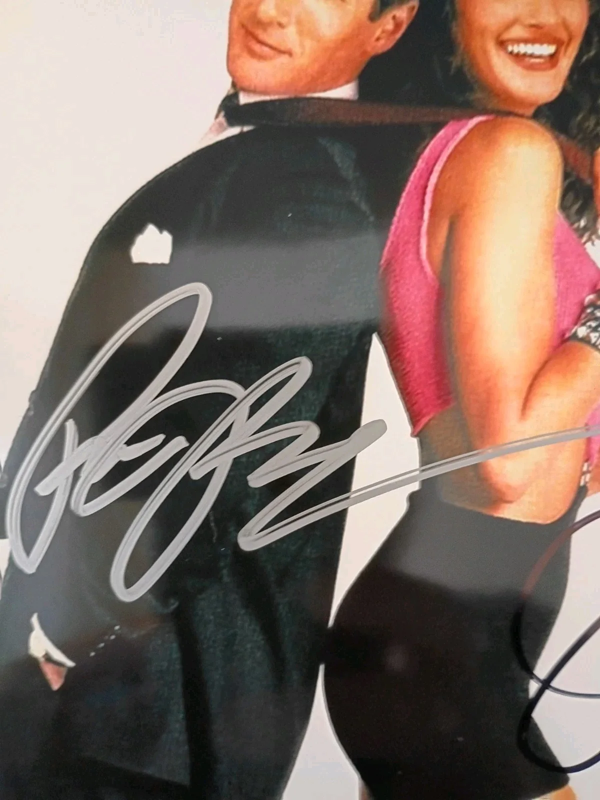 Richard Gere Julia Roberts — Pretty Woman Richard Gere Julia Roberts Signed 8x10 COA W/Matching NumberSticker, изображение 3