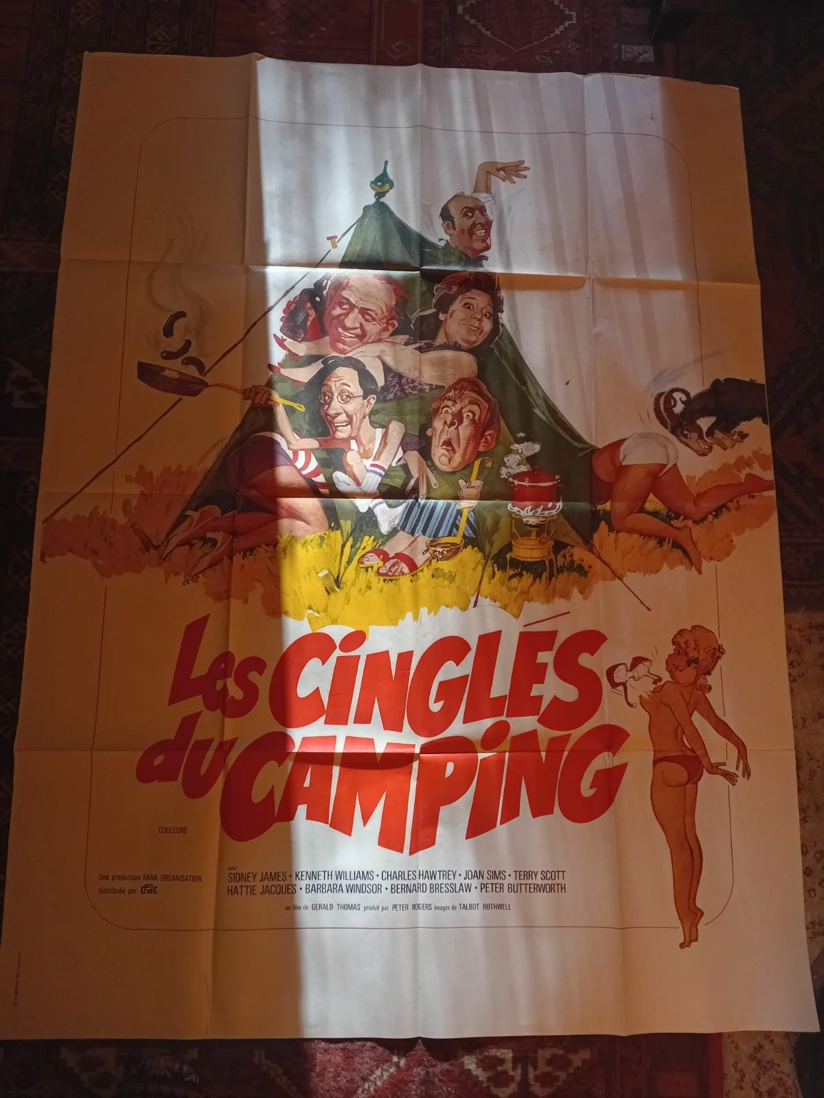 Carry On Camping 1969 Original Large French Poster 160 x 119cm - MORE IMAGES, изображение 2