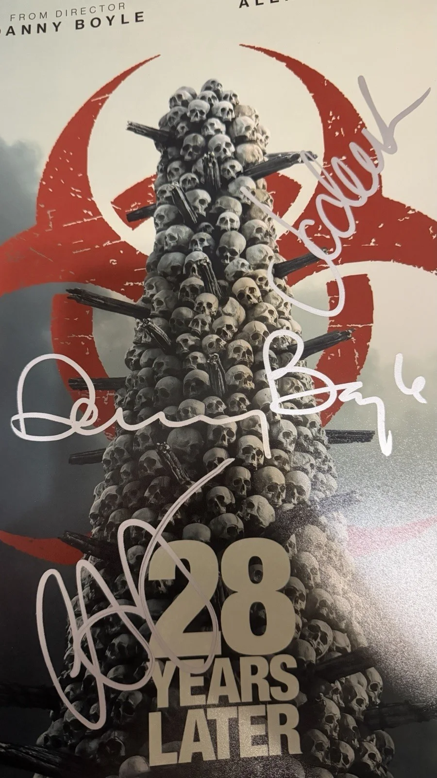 Jodie Comer — 28 Years Later Jodie Comer, Danny Boyle + 1 signed Photo 11x17 Large Autograph, image 5