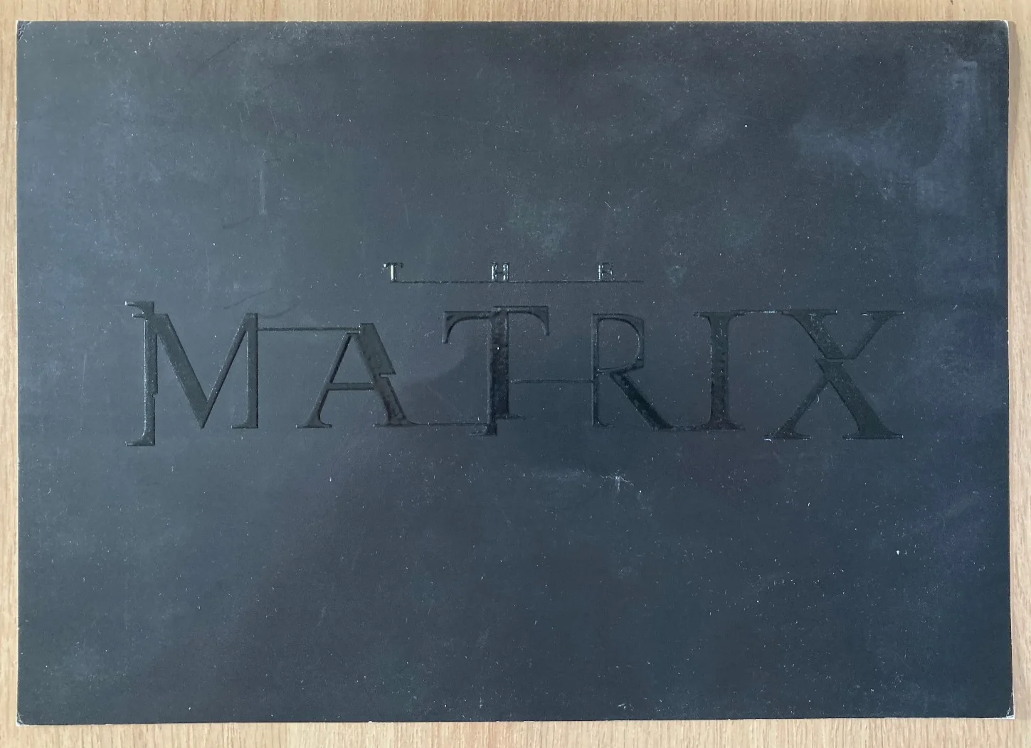Press Booklet / Card: MATRIX, THE 1999 Keanu Reeves Carrie-Anne Moss, image 2