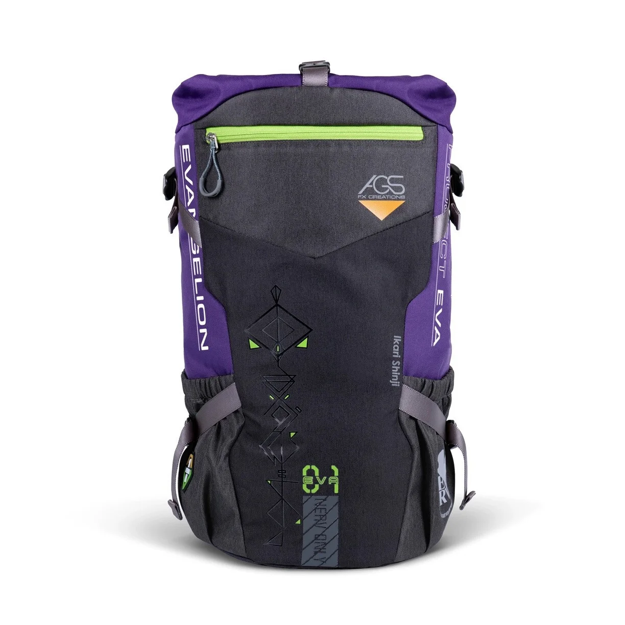 FX CREATIONS x EVA Evangelion Collaboration AGS Pro Suspention Backpack EVA-0, image 2