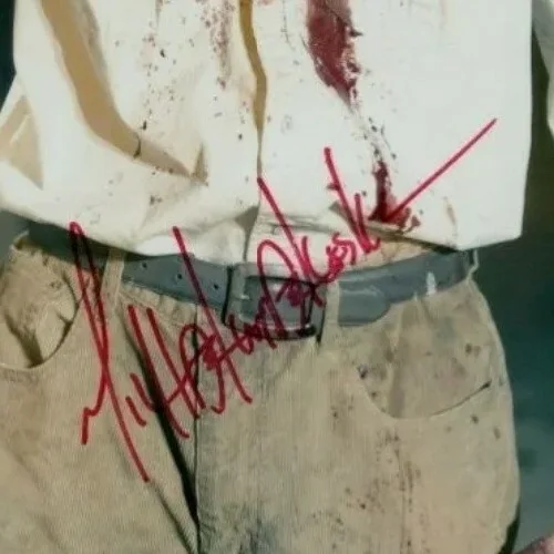Michael Koske — Walker from the walking dead-Michael Koske signed 8x10 Photo w/COA (bloody), image 2